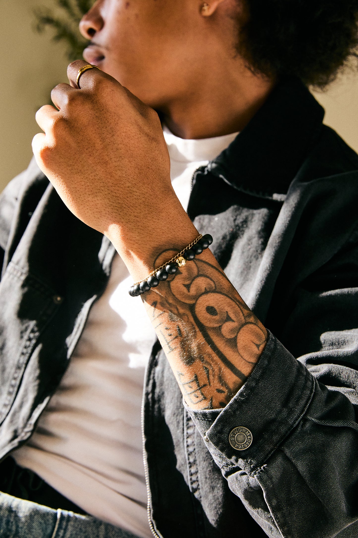 James Onyx Men's Bracelet