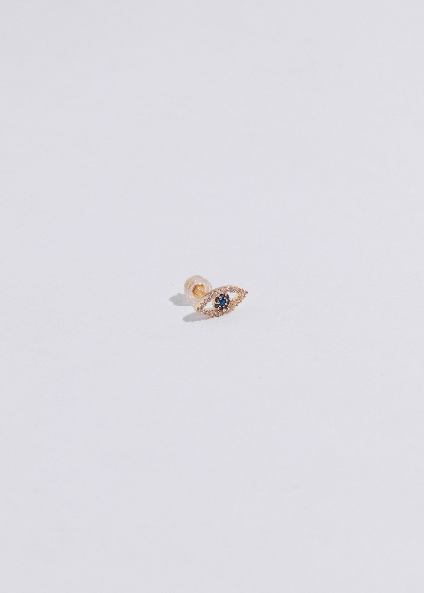 evil eye cz studs