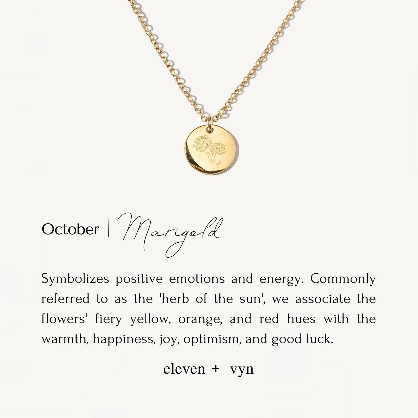 BIRTH FLOWER • Kids Necklace no