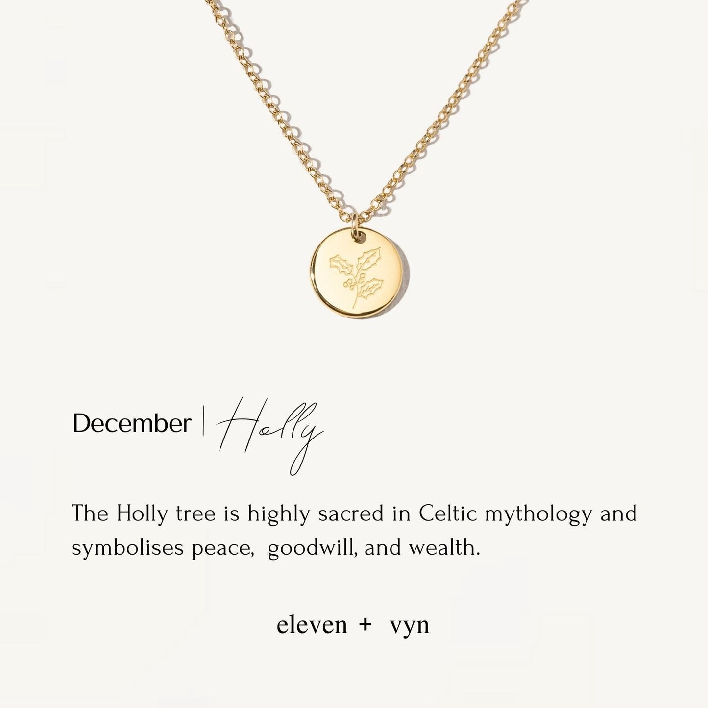 BIRTH FLOWER • Kids Necklace no