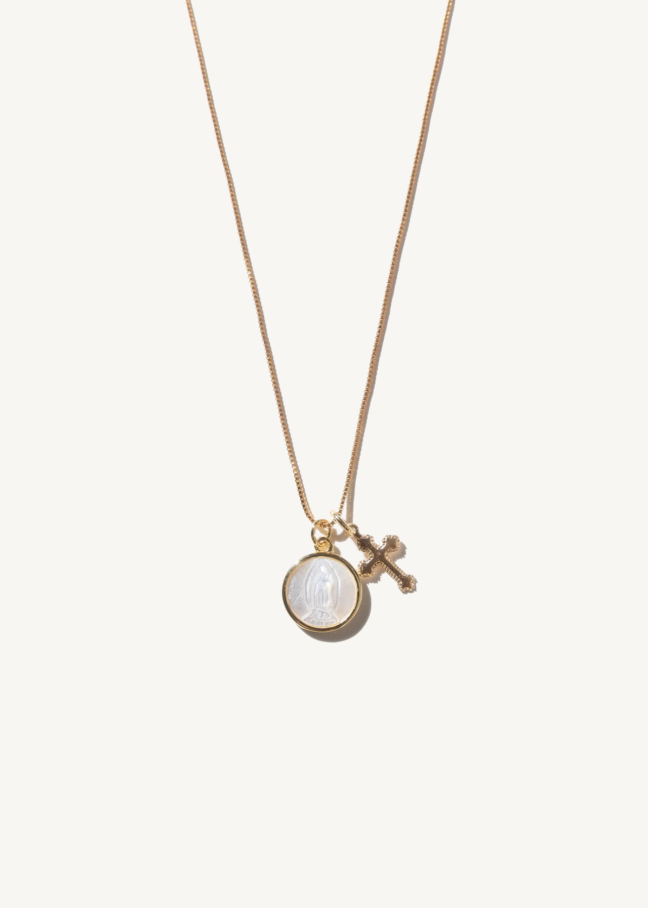Mother Mary Pearl • necklace