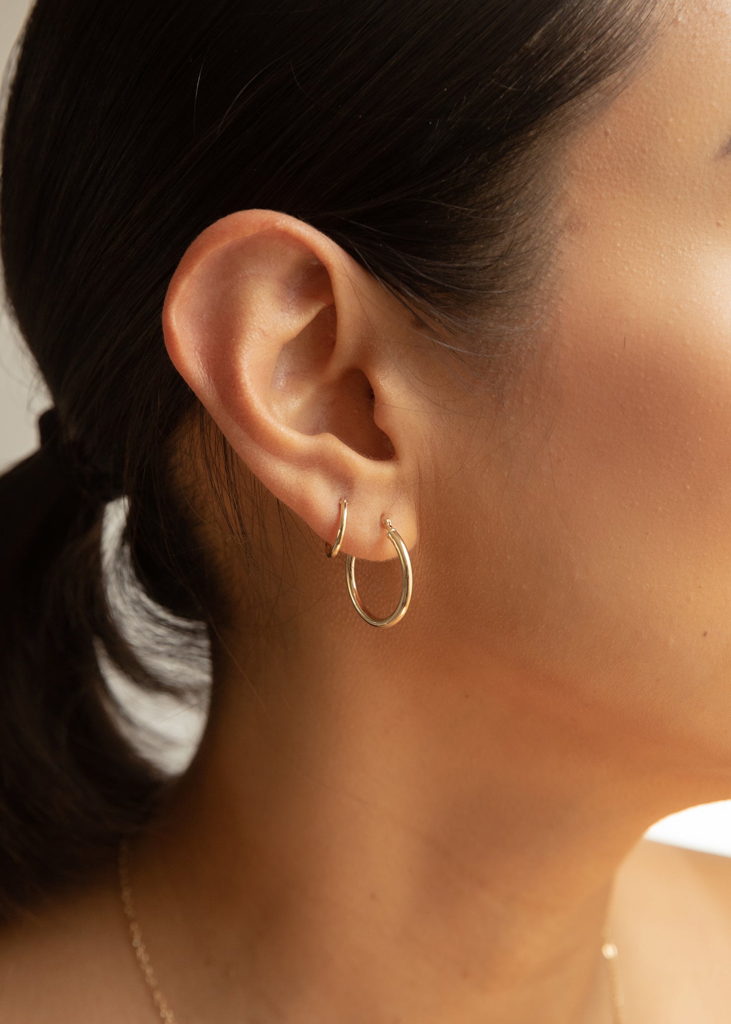 Roselyn Hoops • 14k Solid
