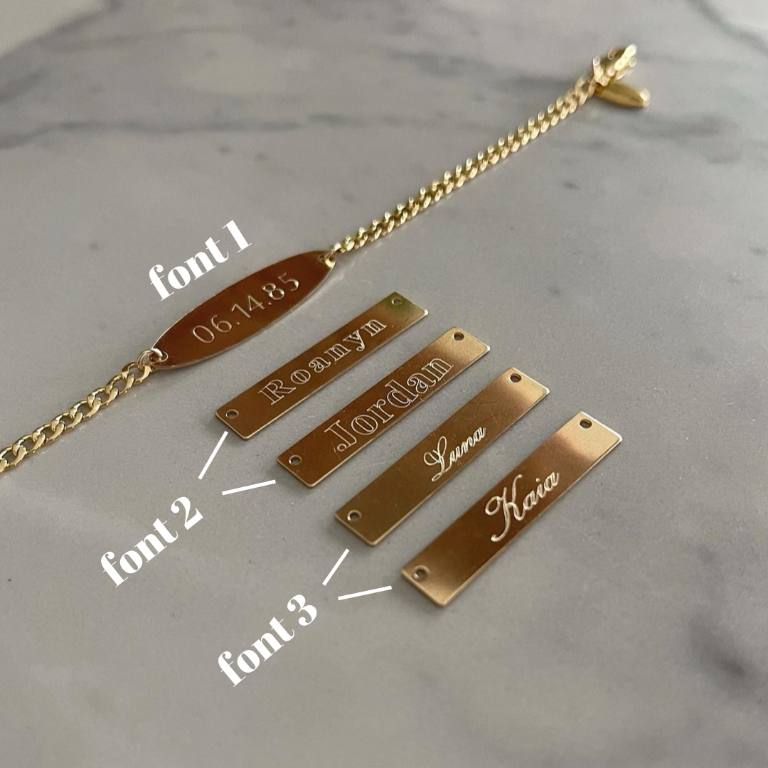 Bar Necklace • Engravable