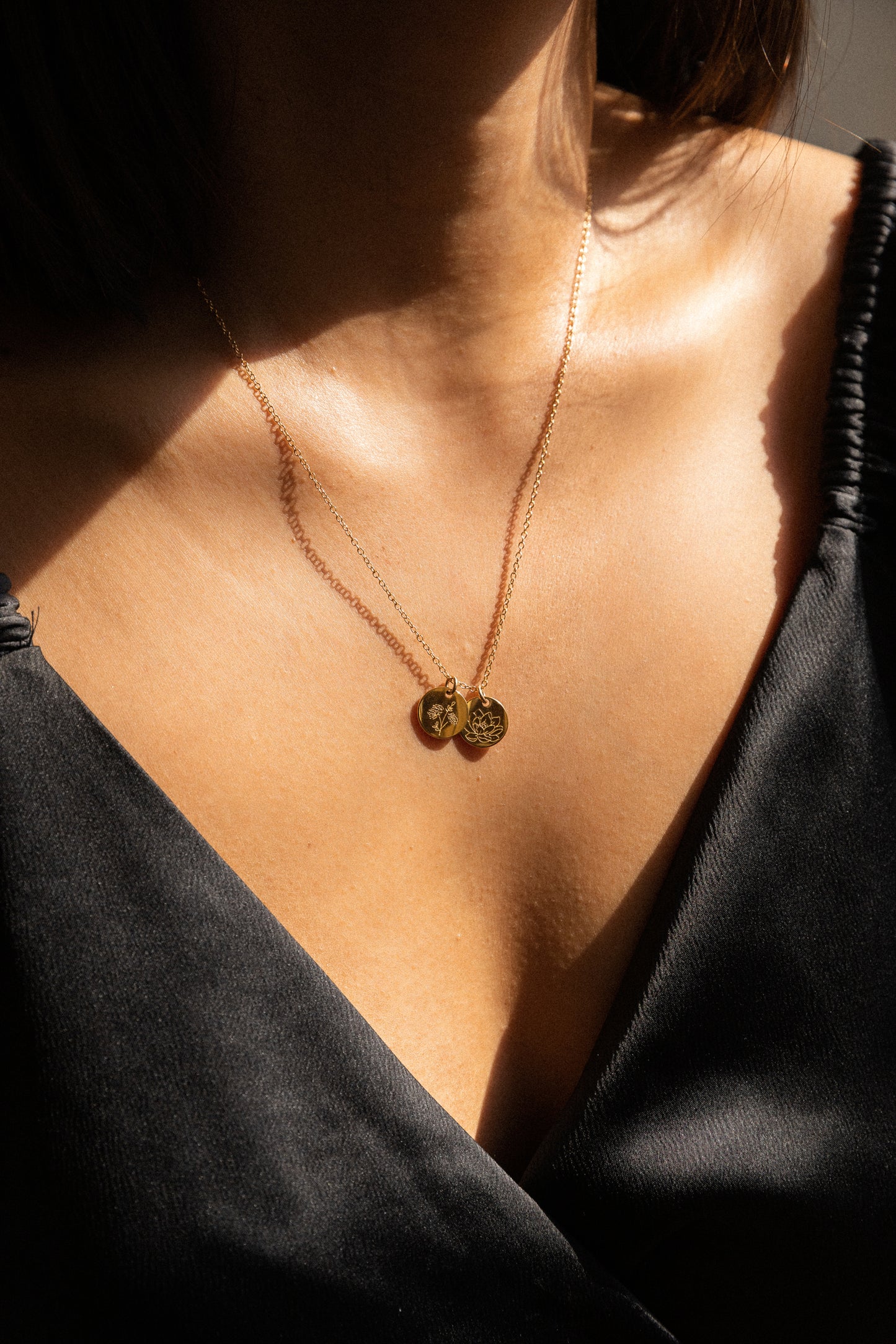 BIRTH FLOWER STACKER • Necklace