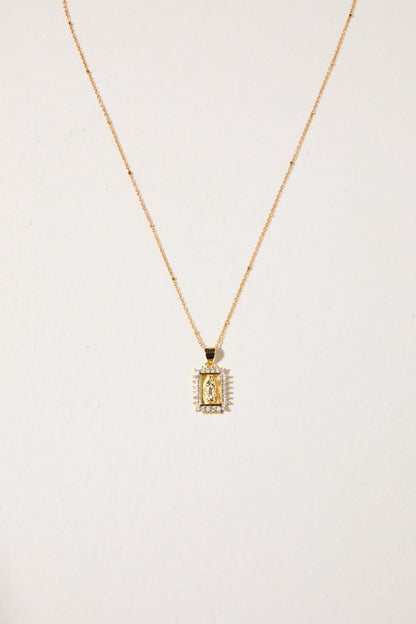 Saved By Grace – Mother Mary Necklace