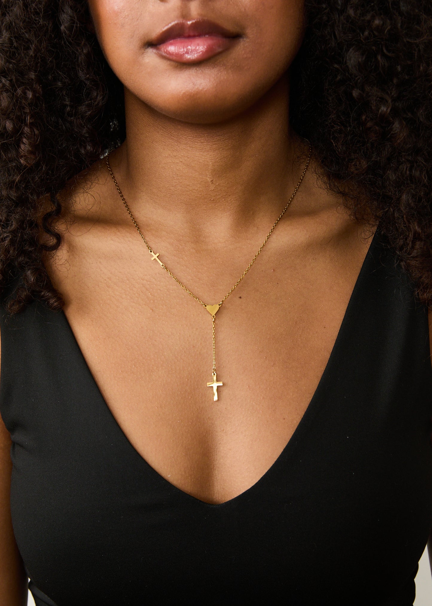 Love Leads Cross Lariat - pre order ready on 12/19/2025