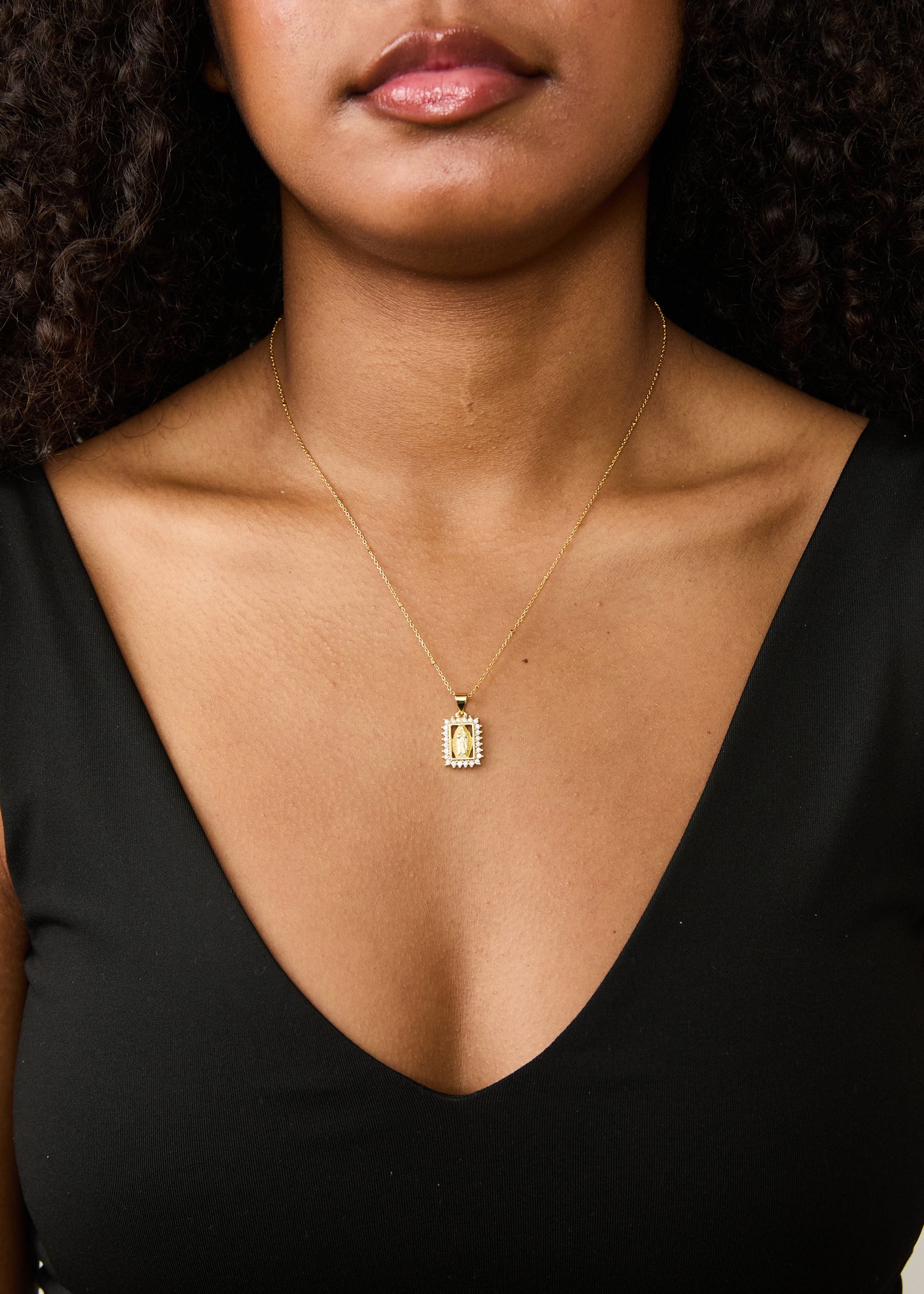 Saved By Grace – Mother Mary Necklace