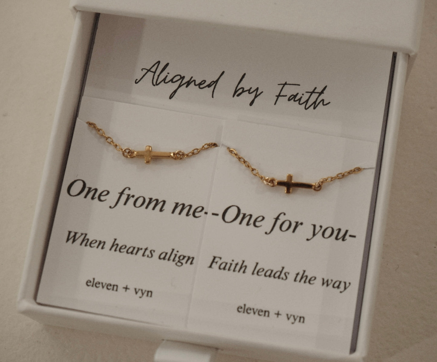 Aligned by Faith Bracelet Set- Buy one, gift one