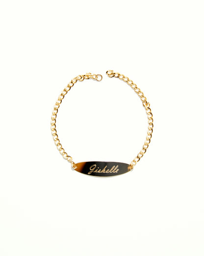 Oval ID Bracelet • Engravable