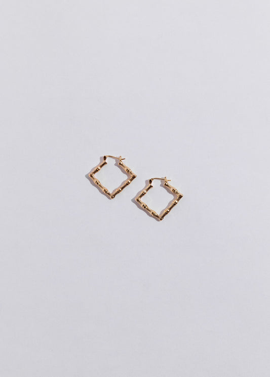 bamboo hoops diamond