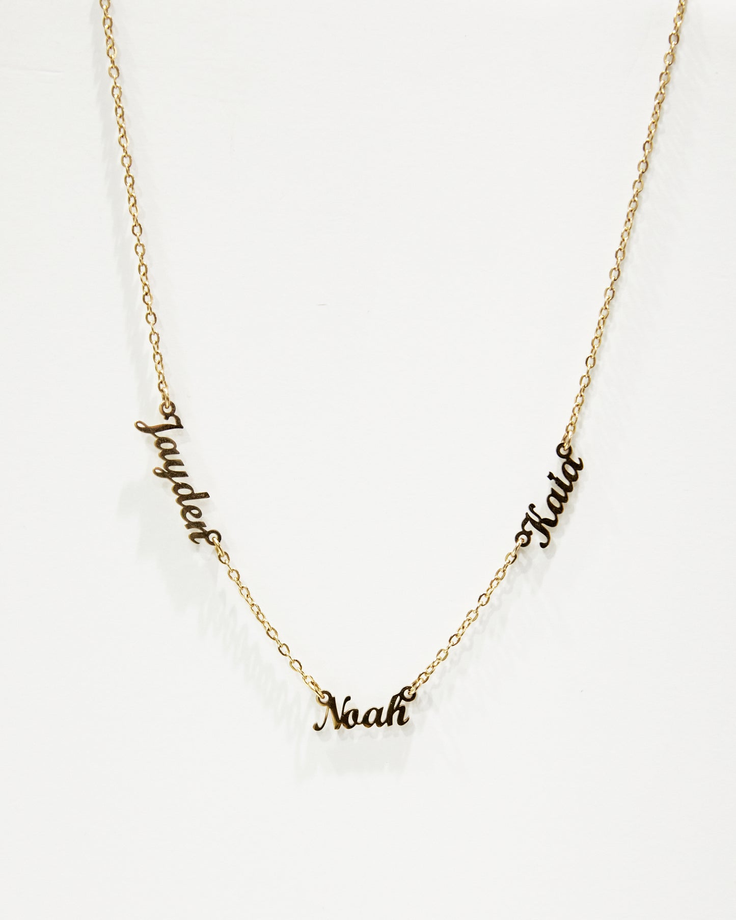 Name necklace - 3 names
