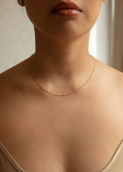 Marie Necklace • 14k Solid