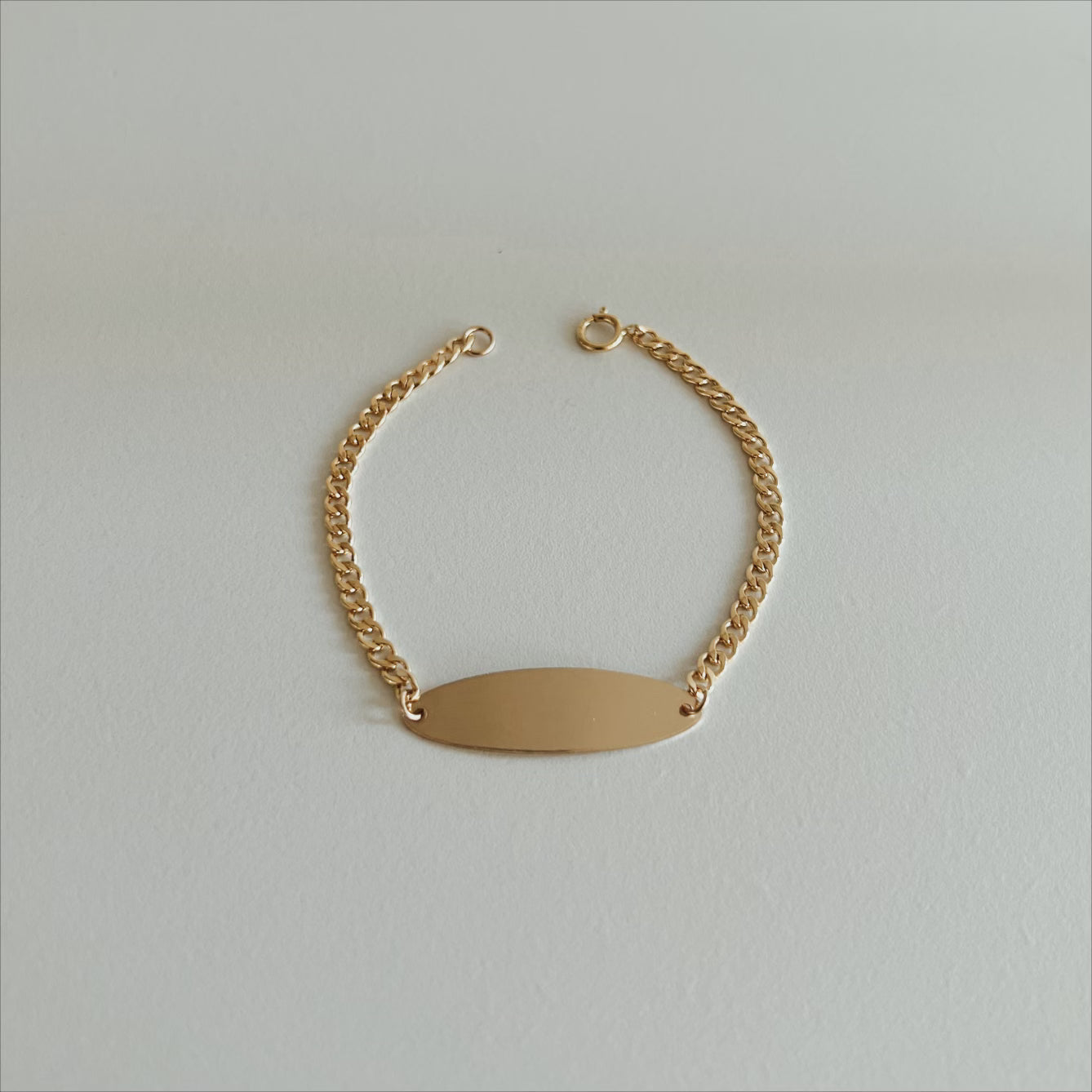 Oval ID Bracelet • Engravable