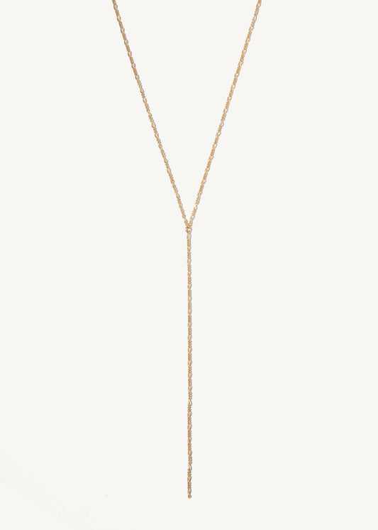 VYN Y Necklace • 14k Solid