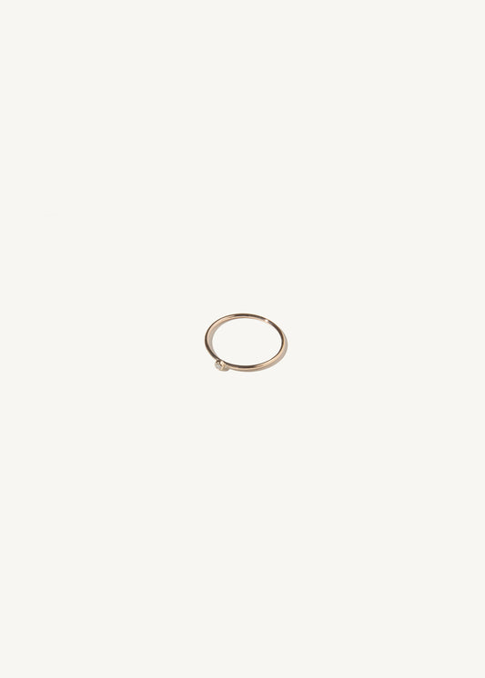 CZ Stacker Ring • 14k Solid